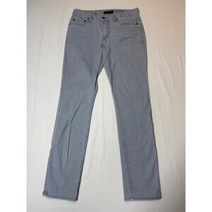 Mens Aeropostale Skinny Gray Stretch Jeans 31x32 Slim Fit Casual